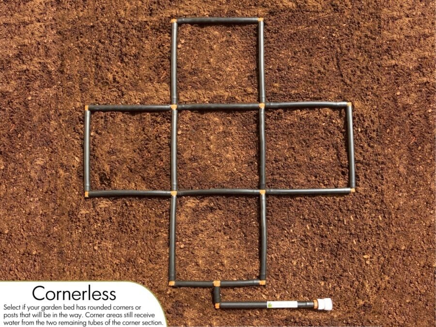 3x3 Garden Grid - Cornerless Option