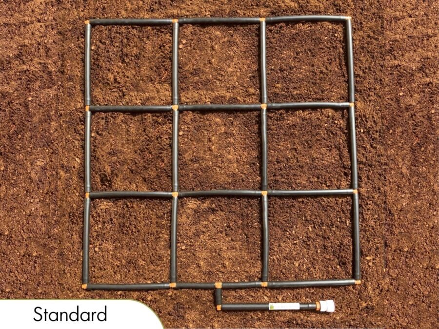 3x3 Garden Grid - Standard Corners