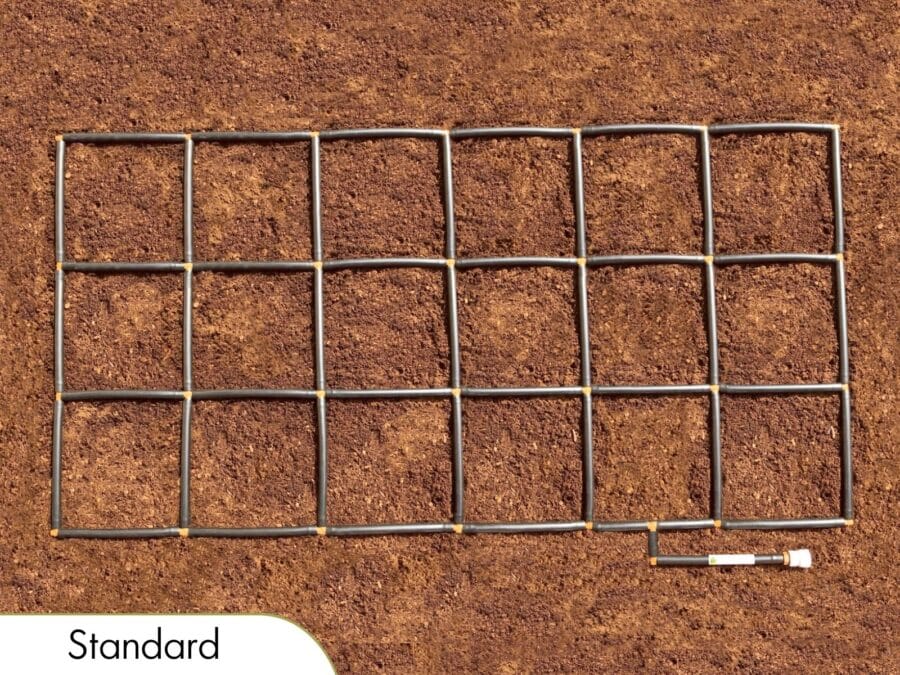 3x6 Garden Grid - Standard Corners