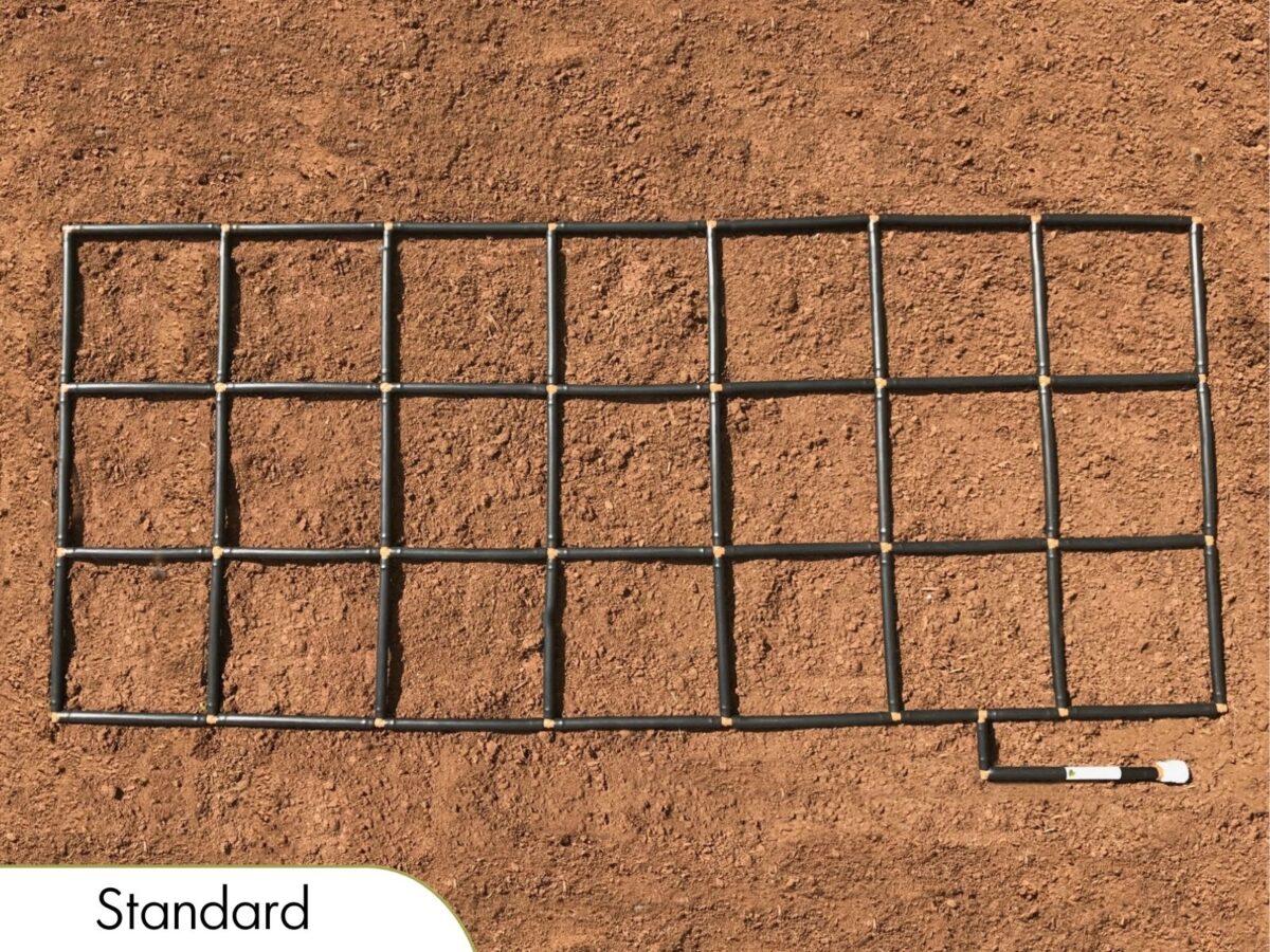 3x7 Garden Grid - Standard Corners