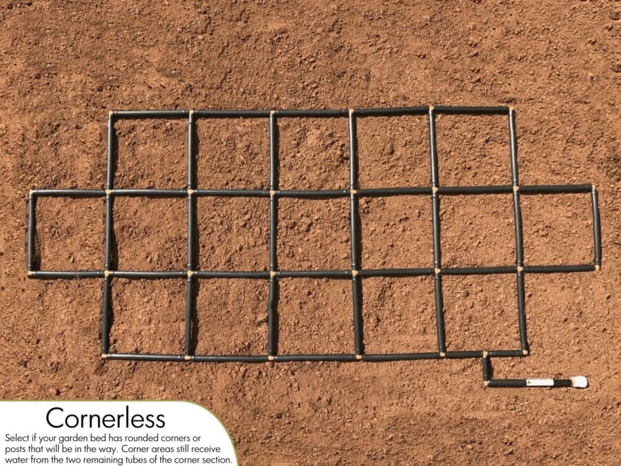 3x7 Garden Grid - Cornerless Option