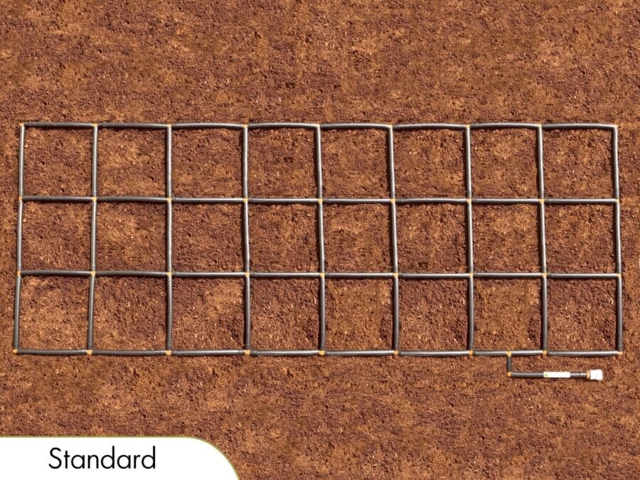 3x8 Garden Grid - Standard Corners