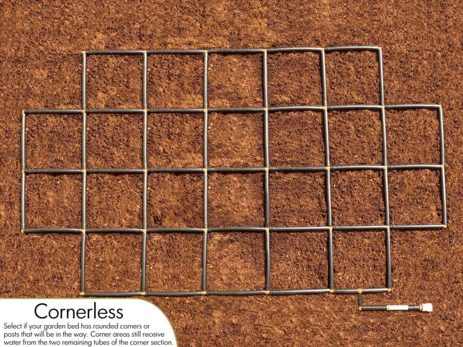 4x7 Garden Grid - Cornerless Option