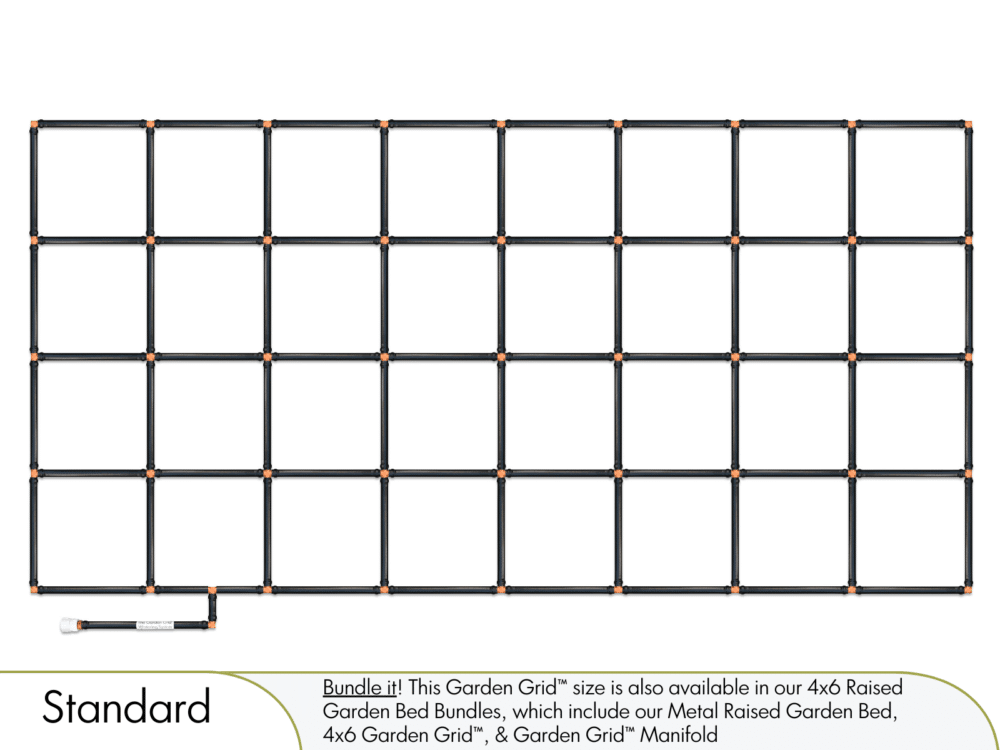 4x8 Garden Grid Standard Corners