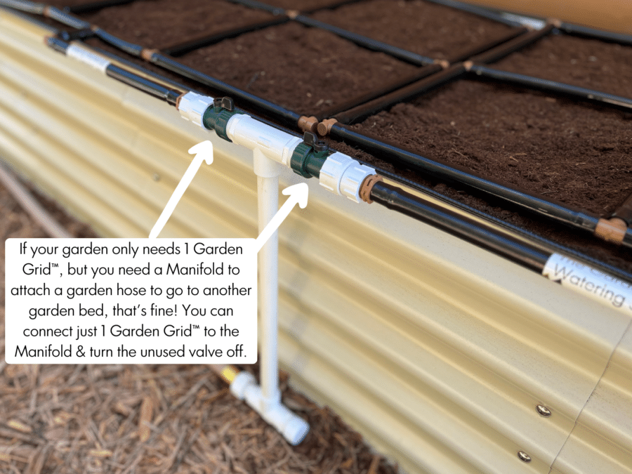 Multi-Garden Grid Manifold Can Have Just 1 Garden Grid Connect