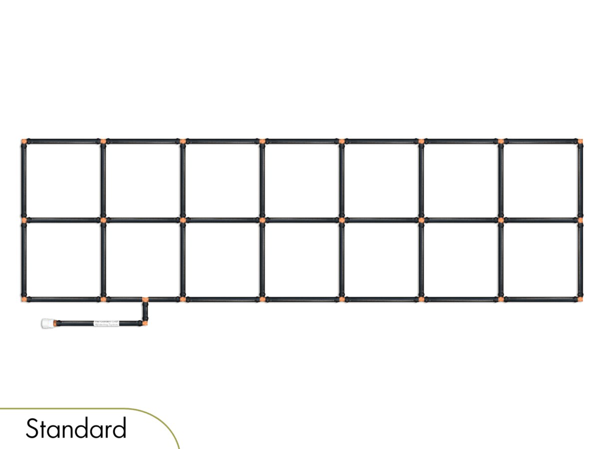 2x7 Garden Grid Standard Corners