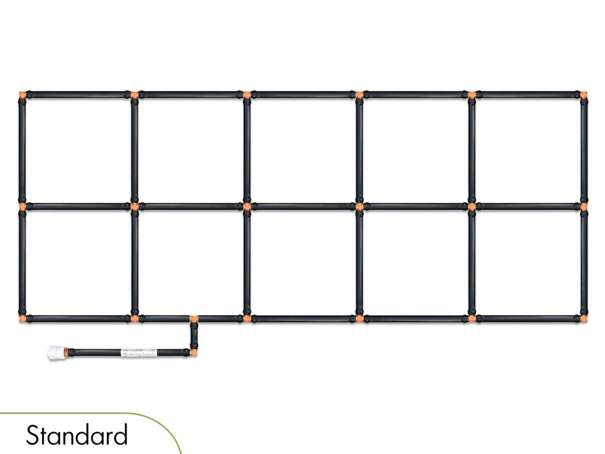 2x5 Garden Grid Standard Corners