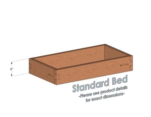 2x4 Raised Garden Bed