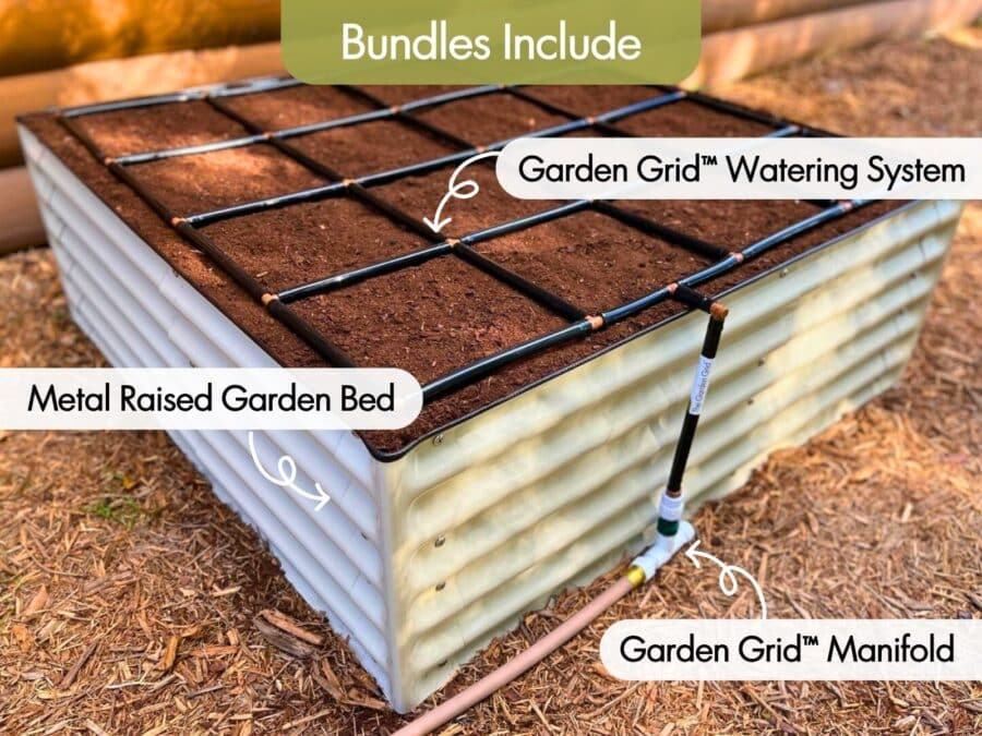 GIM Raised Garden Bed Bundle Included Items