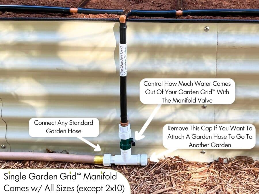 Single Garden Grid Manifold Features