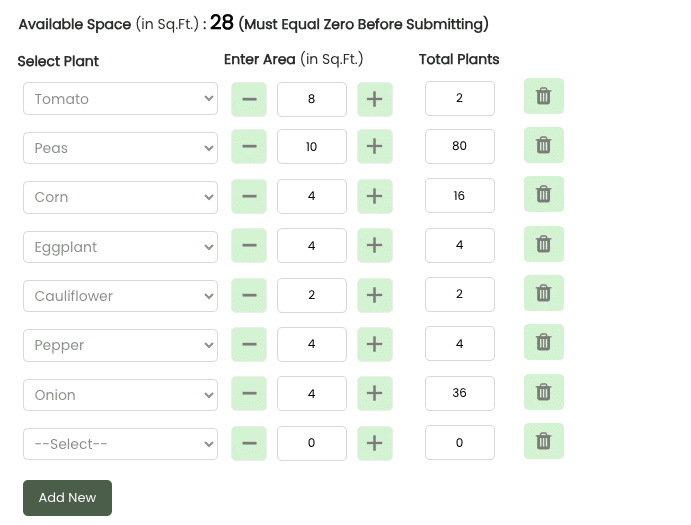 Plan My Garden Plants To Choose