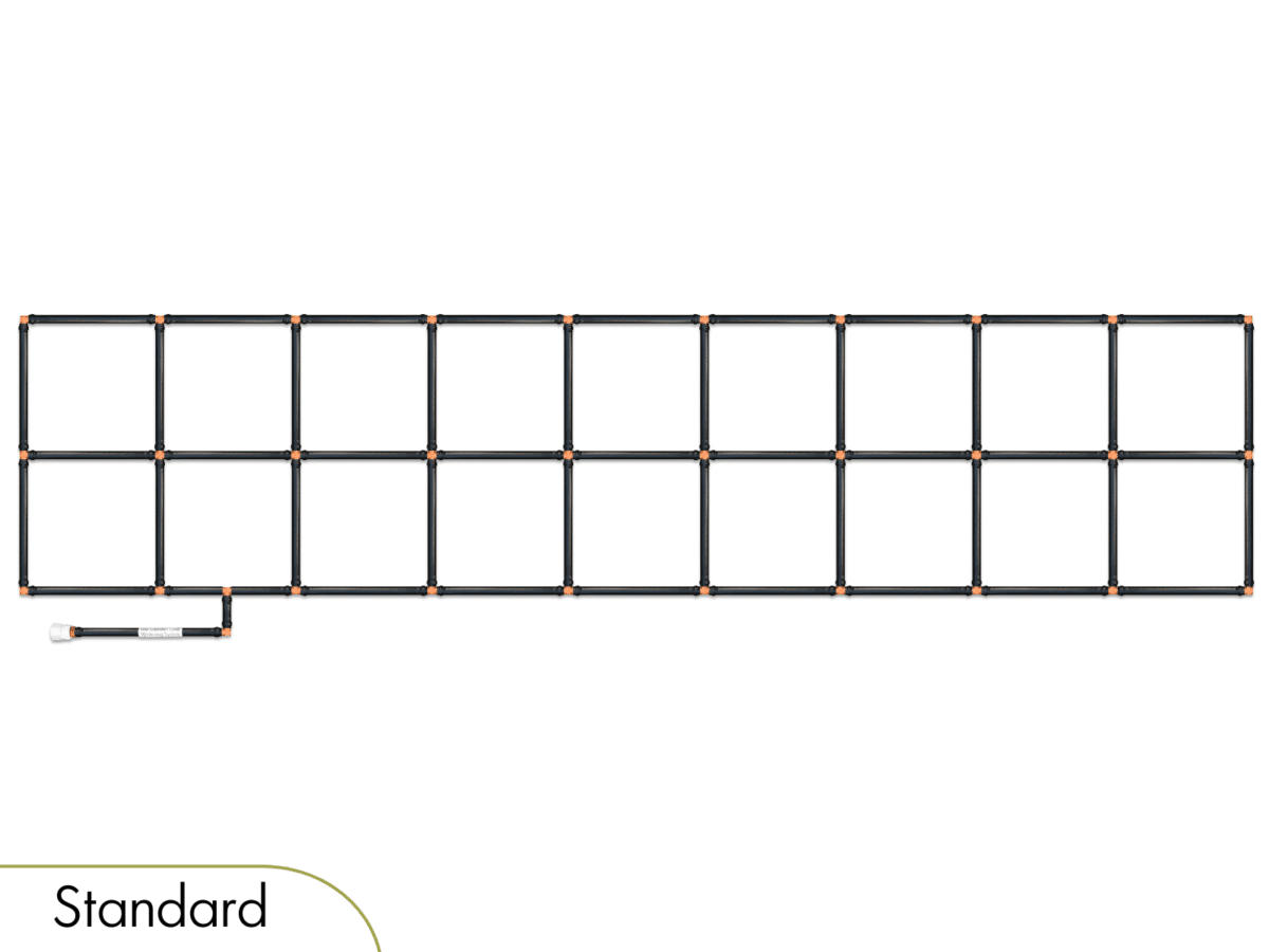2x9 Garden Grid Standard Corners
